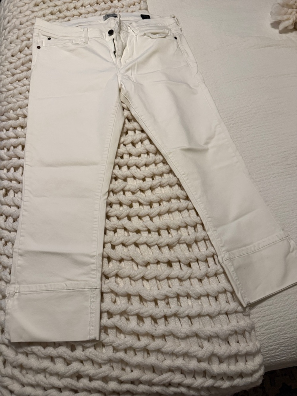 Buffalo David Bitton White Denim Jeans